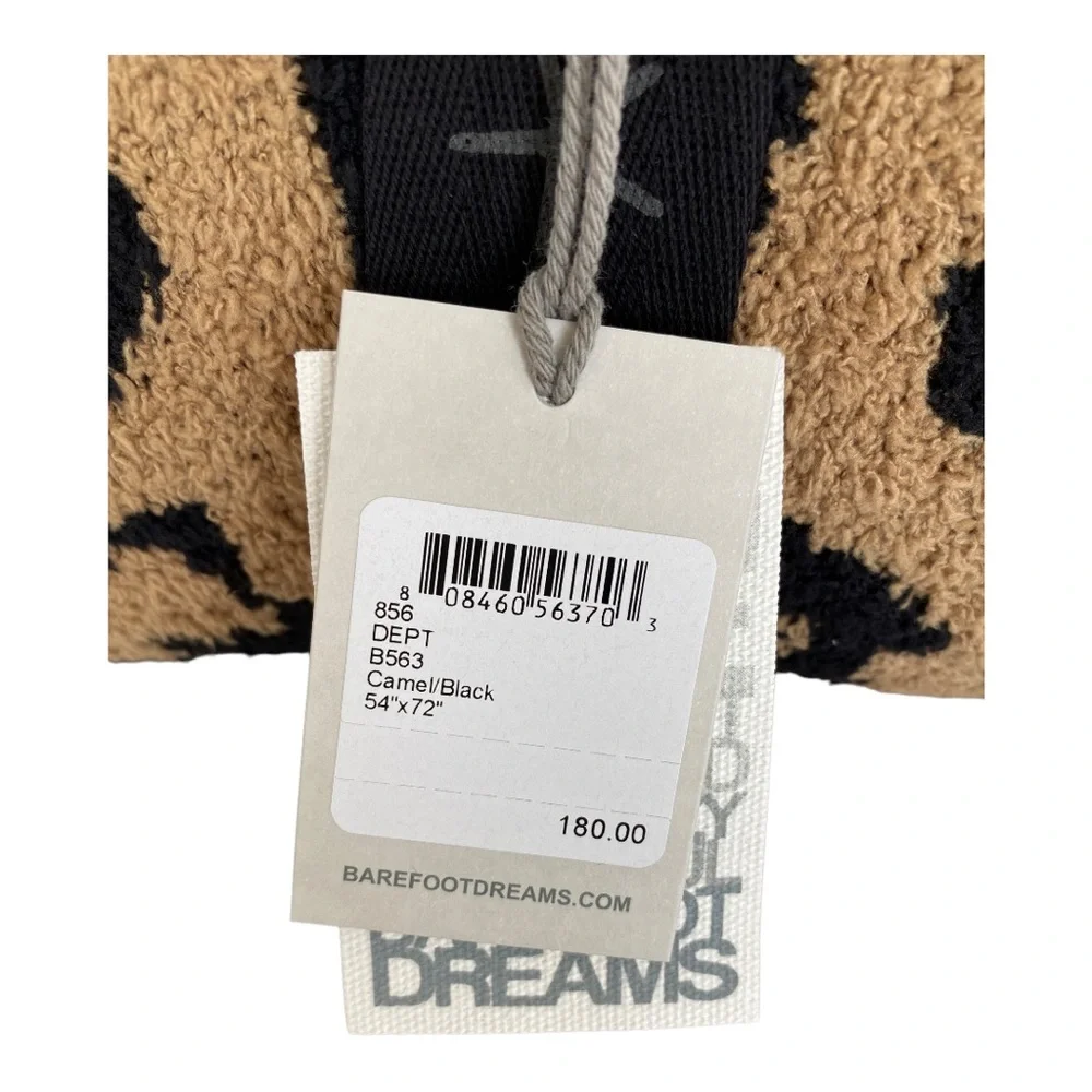 Barefoot Dreams Cozy Chic Animal Print Throw Blanket